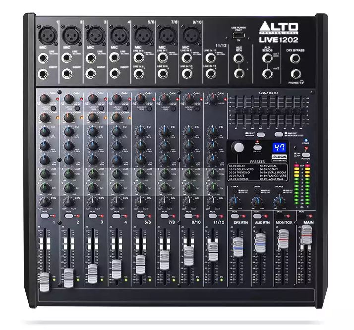 Alto Pro LIVE 1202 Unpowered Mixer