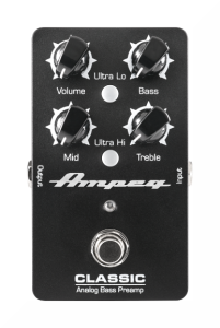 Ampeg Classic Bass Preamp, fotpedal