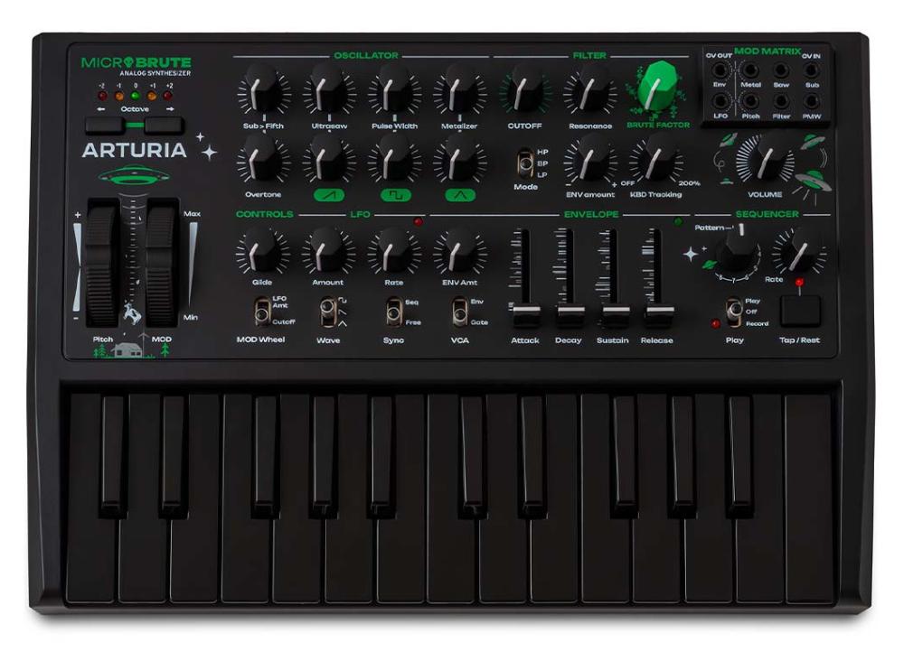 Arturia MicroBrute - UFO Edition
