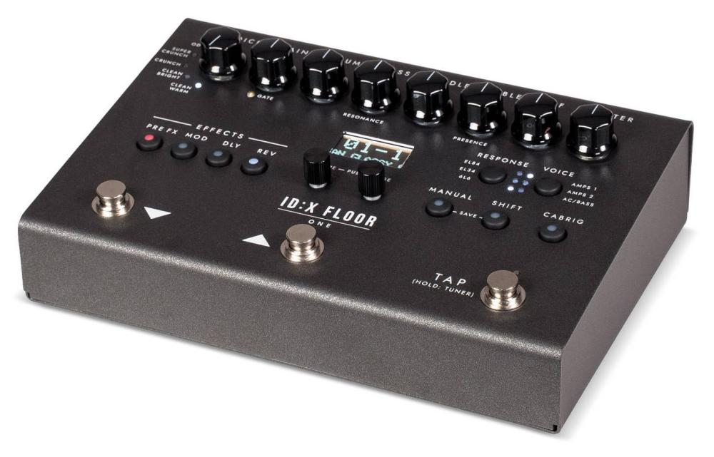 Blackstar IDX Floor One, multieffekt, snett framifrån