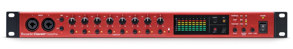 Focusrite Clarett+ Octopre