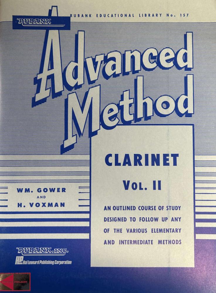 Rubank Advanced Method 2 Clarinet