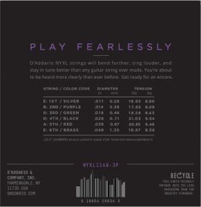 DAddario NYXL1149-3P