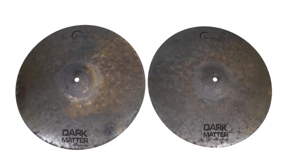 Dream Cymbals Dark Matter Series Hi Hat - 15
