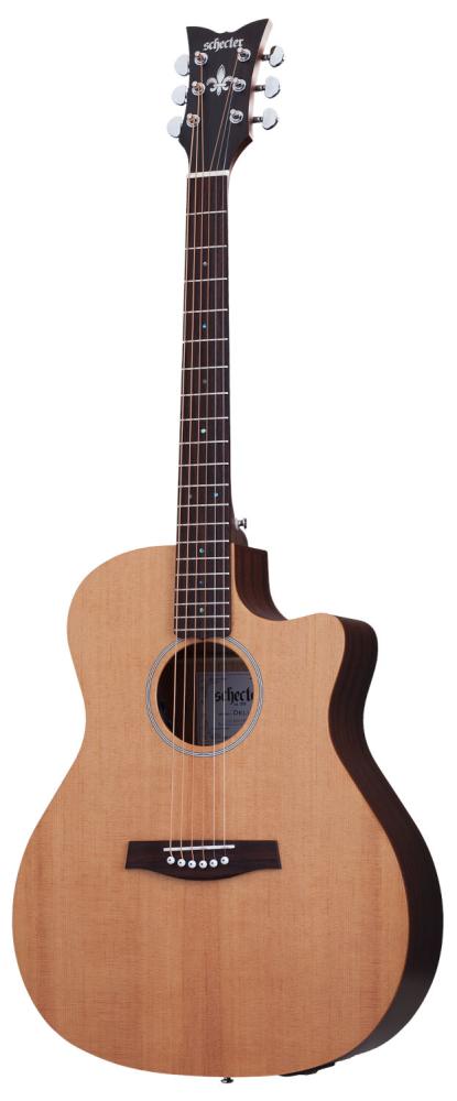 Schecter Deluxe Acoustic Natural Satin