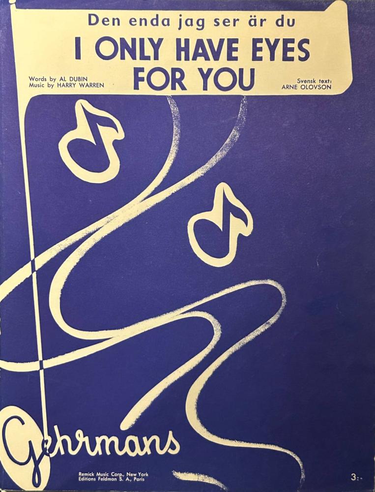 Det enda jag ser är du