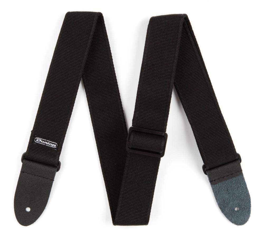 Dunlop D3809BK Strap Solid Black