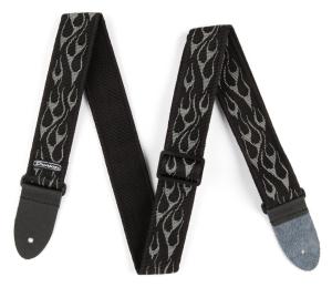 Dunlop D3811GY Strap Flambe-Gray