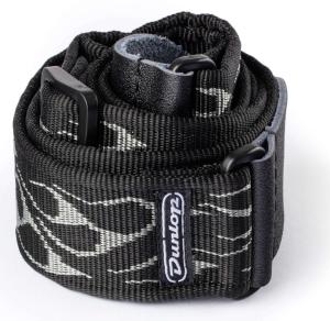 Dunlop D3811GY Strap Flambe-Gray