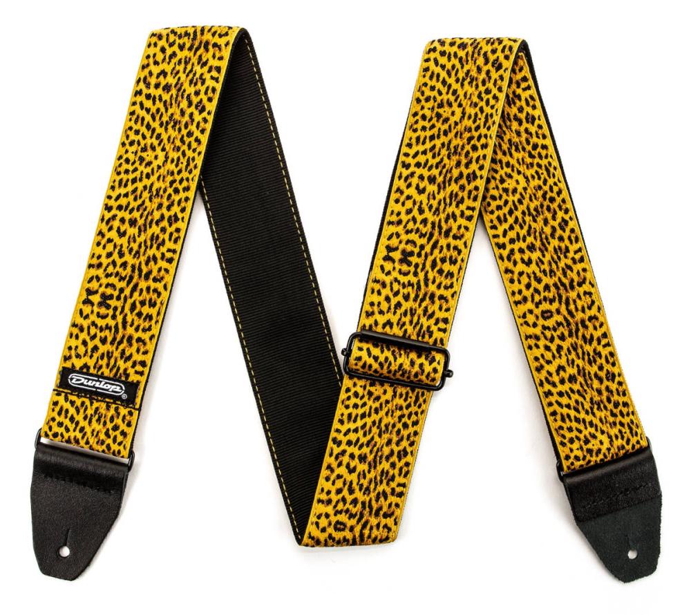 Dunlop D6725 Jacquard Leopard Skin Strap