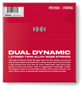 Dunlop DBHYN45105 Hybrid Nickel 45-105