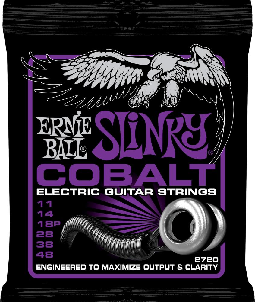 Ernie Ball 2720 Cobalt Power Slinky 011-048