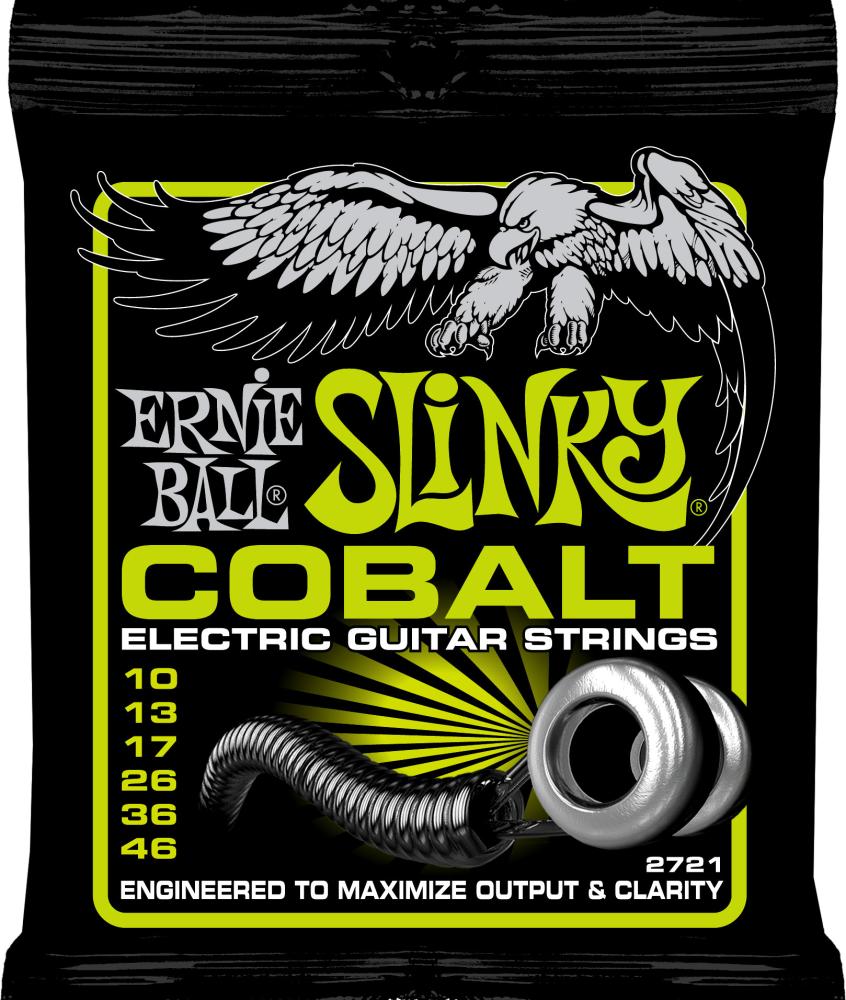 Ernie Ball 2721 Cobalt Regular Slinky 010-046