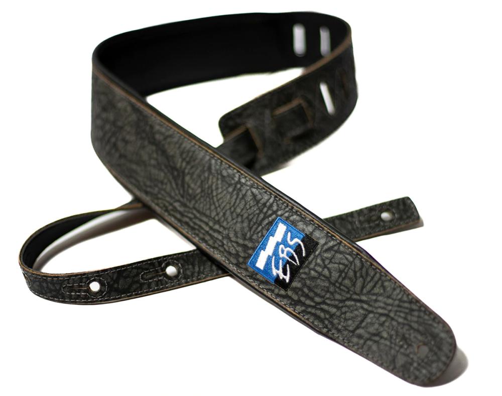 EBS Premium Leather Relic Strap - Faded Black