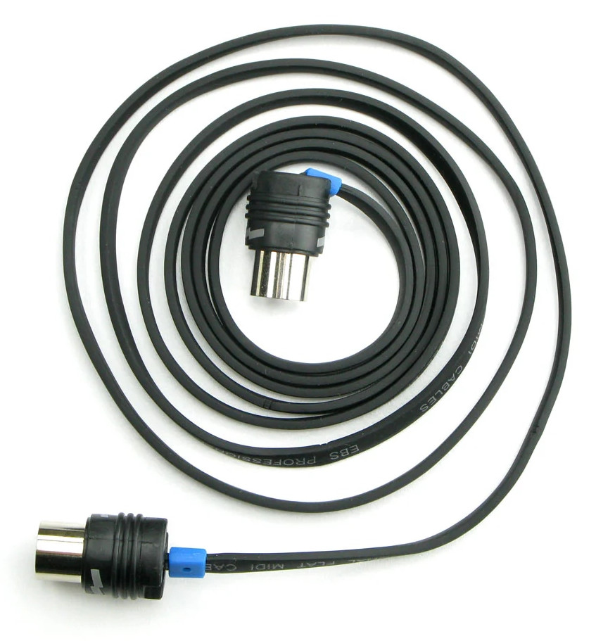 EBS MIDI-180 Blue Dot Flat MIDI Cable