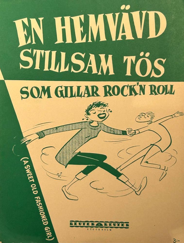 En hemvävd stillsam tös som gillar rock´n roll