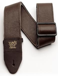 Ernie Ball 4135 Axelband i Italienskt Läder - Brunt