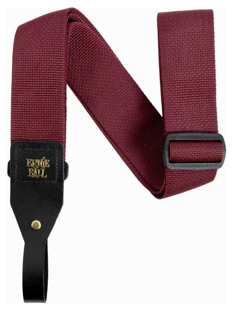Ernie Ball 5367 Axelband Acoustic Polypro Burgundy