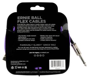Ernie Ball 6466 Flex Instrumentkabel - Lila