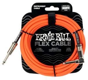 Ernie Ball 6467 Flex Instrumentkabel - Orange