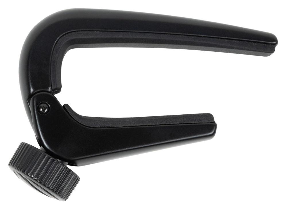 Ernie Ball 9631 Precision Capo svart, sedd från sidan
