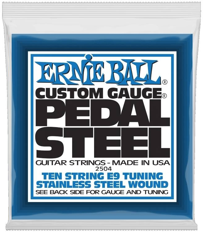 Ernie Ball 2504 Pedal Steel 10-string E9 013-038