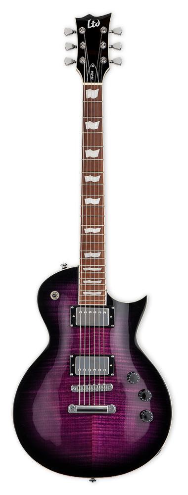 ESP LTD EC-256FM Eclipse FM - See Thru Purple Sunburst