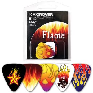 Grover Allman Flame Picks 5-pack