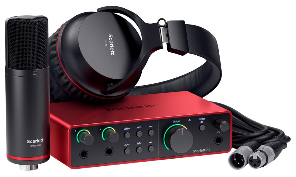 Focusrite Scarlett 2i2 Studio 4th Gen