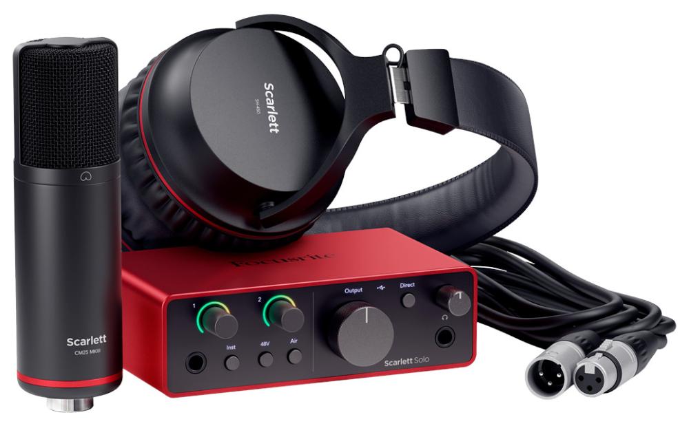 Focusrite Scarlett Solo Studio 4th Gen