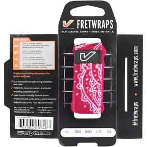 Gruvgear FretWraps Small - Bandana Red