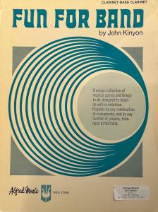 Fun For Band Clarinet-Bass Clarinet