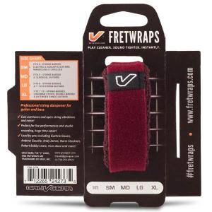 Gruvgear FretWraps Small - Burgundy