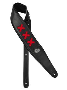 Gaucho GST-605 Padded Deluse Series Strap - Black / Red