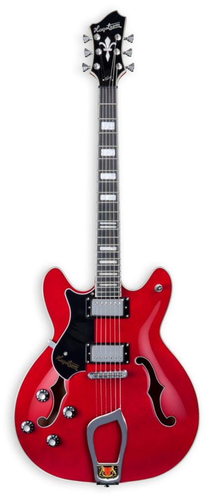 Hagström Viking Left - Wild Cherry Transparent