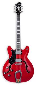 Hagström Viking Left - Wild Cherry Transparent