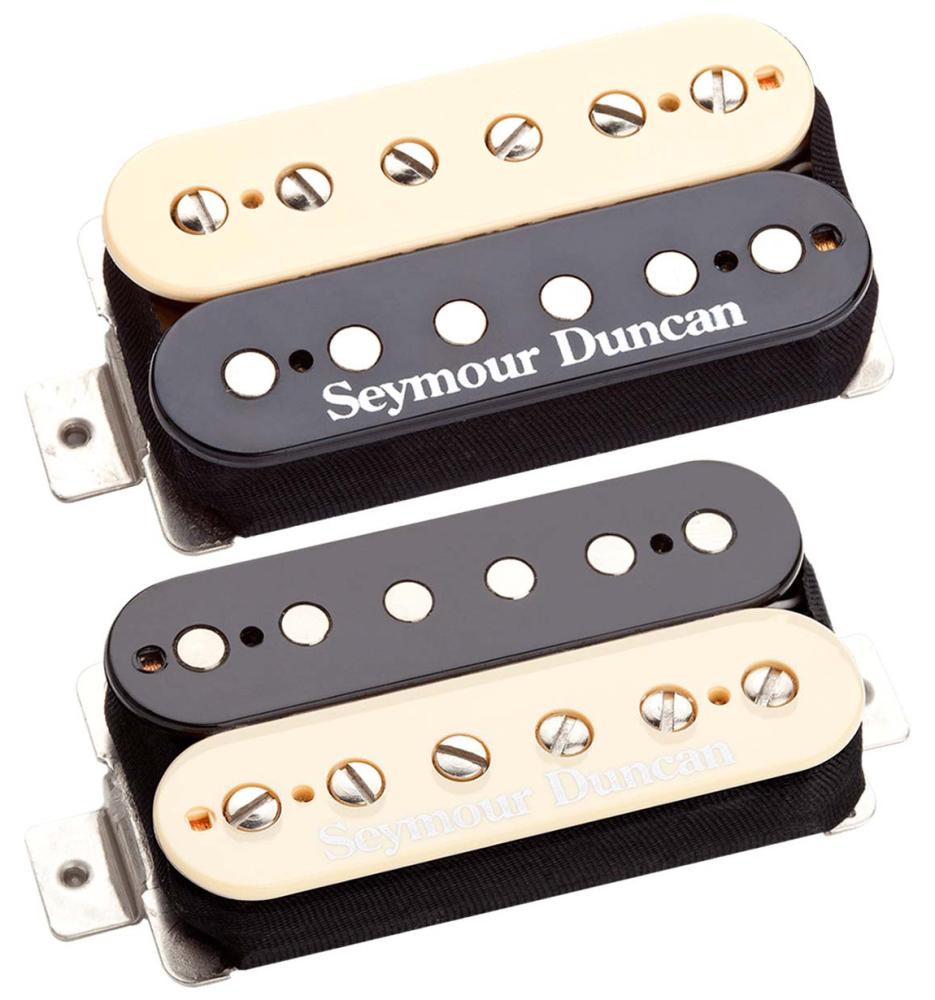 Seymour Duncan Hot Rodded Humbucker Set Zebra SH-4/SH-2n