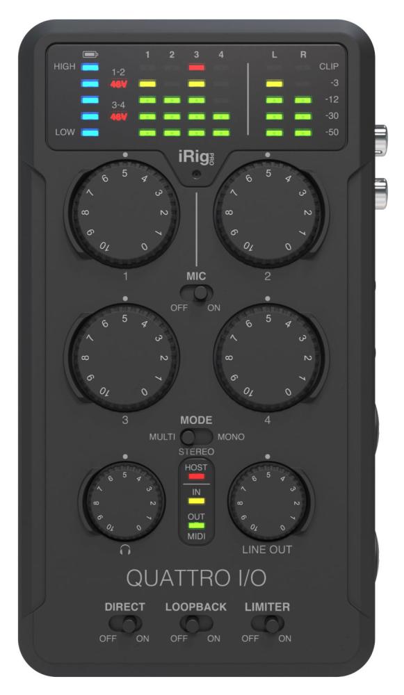 IK Multimedia iRig Pro Quattro I/O