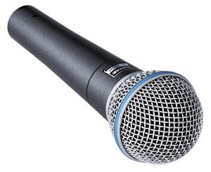 Shure Beta58A Sångmikrofon, supernjure