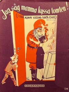 Jag såg mamma kyssa tomten!