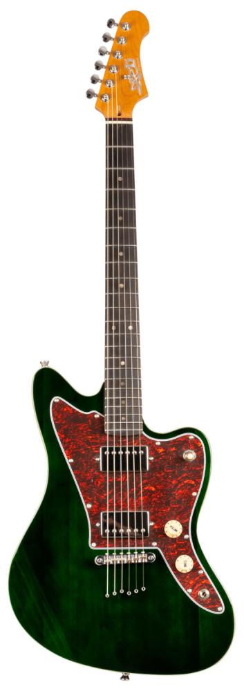 Jet Guitars JJ-350 - Green RW