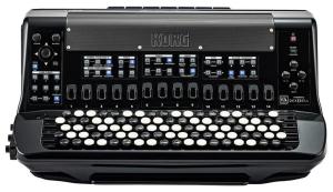 Korg FISA Suprema FSUP-B-MBK - Digital Button Accordion