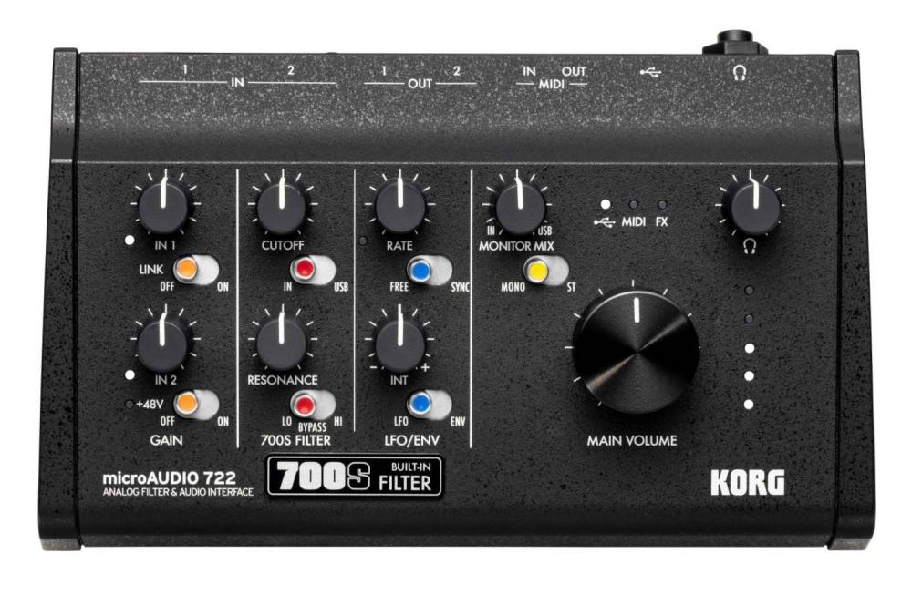 Korg microAUDIO 722