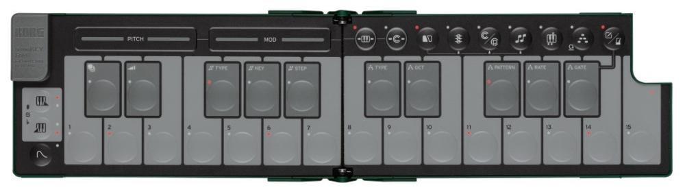 Korg NanoKey Fold - Alpine Green