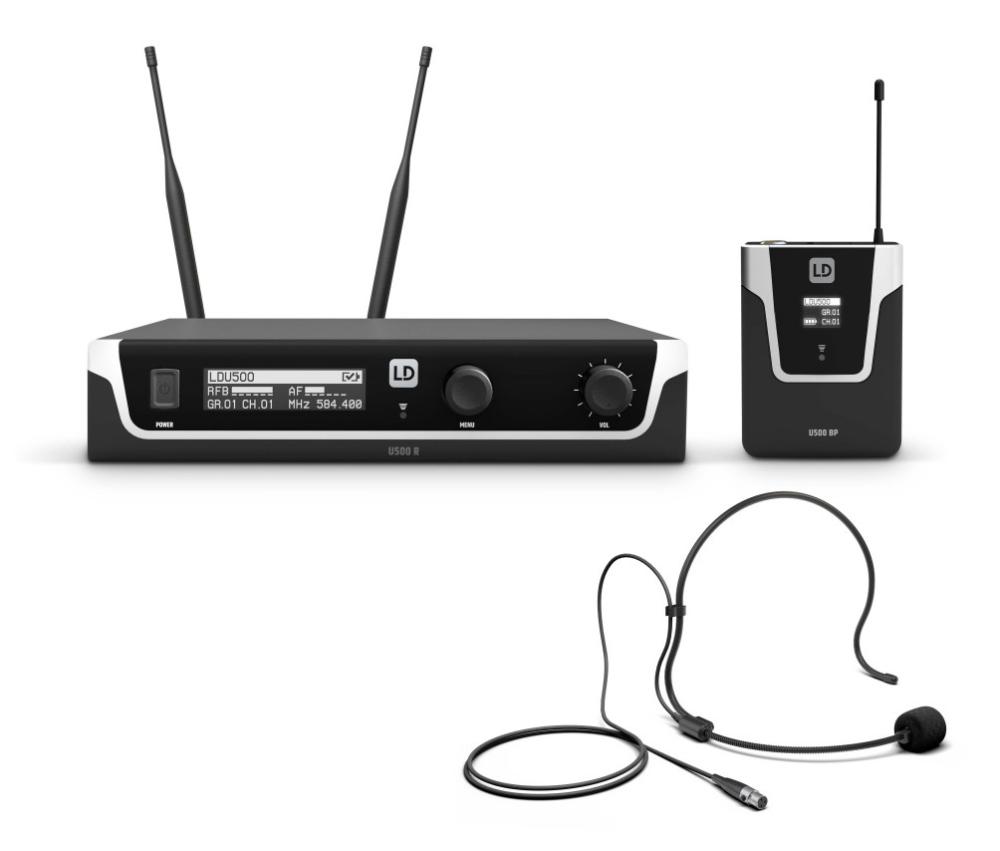 LD Systems U508 BPH Wireless System With Headset