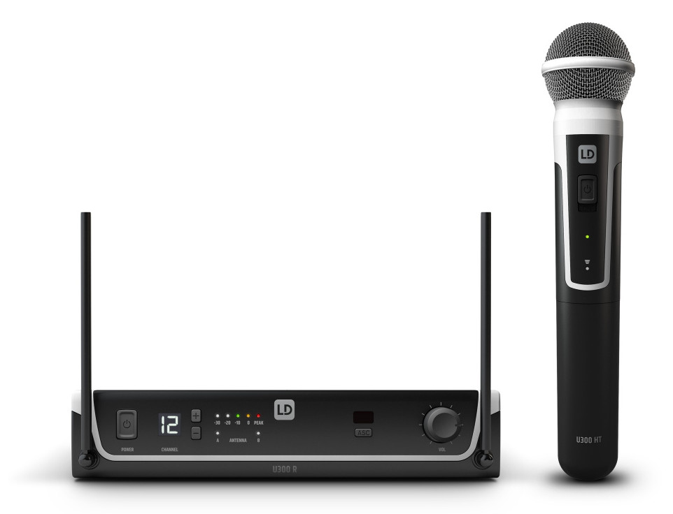 LD Systems U308 HHD Wireless System With Handheld Microphone