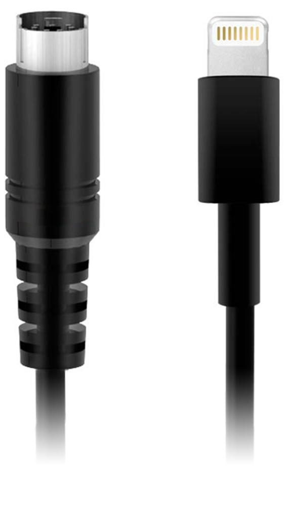IK Multimedia IK Lightning to Mini-DIN Cable 70 cm