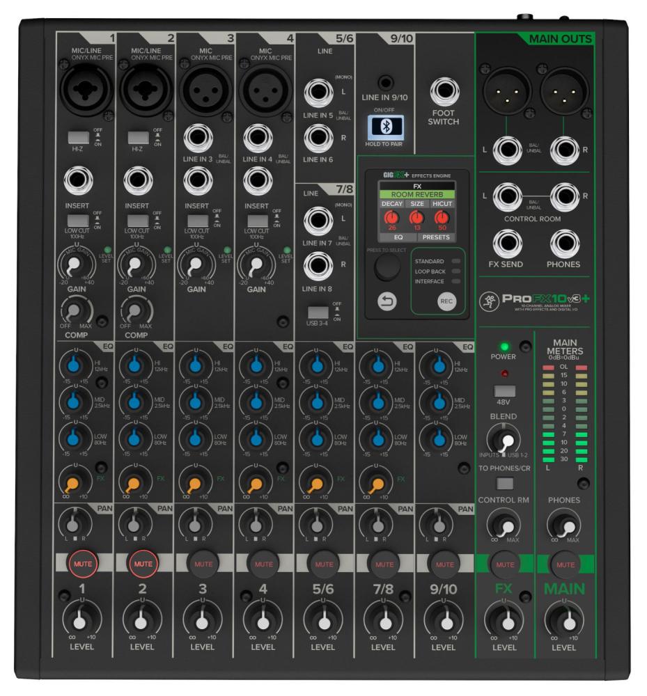 Mackie ProFX10 v3+