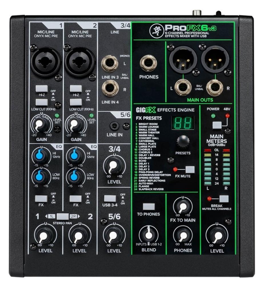 Mackie ProFX6 v3