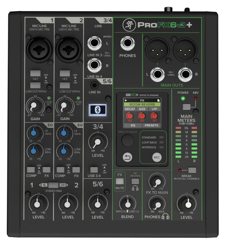 Mackie ProFX6 v3+